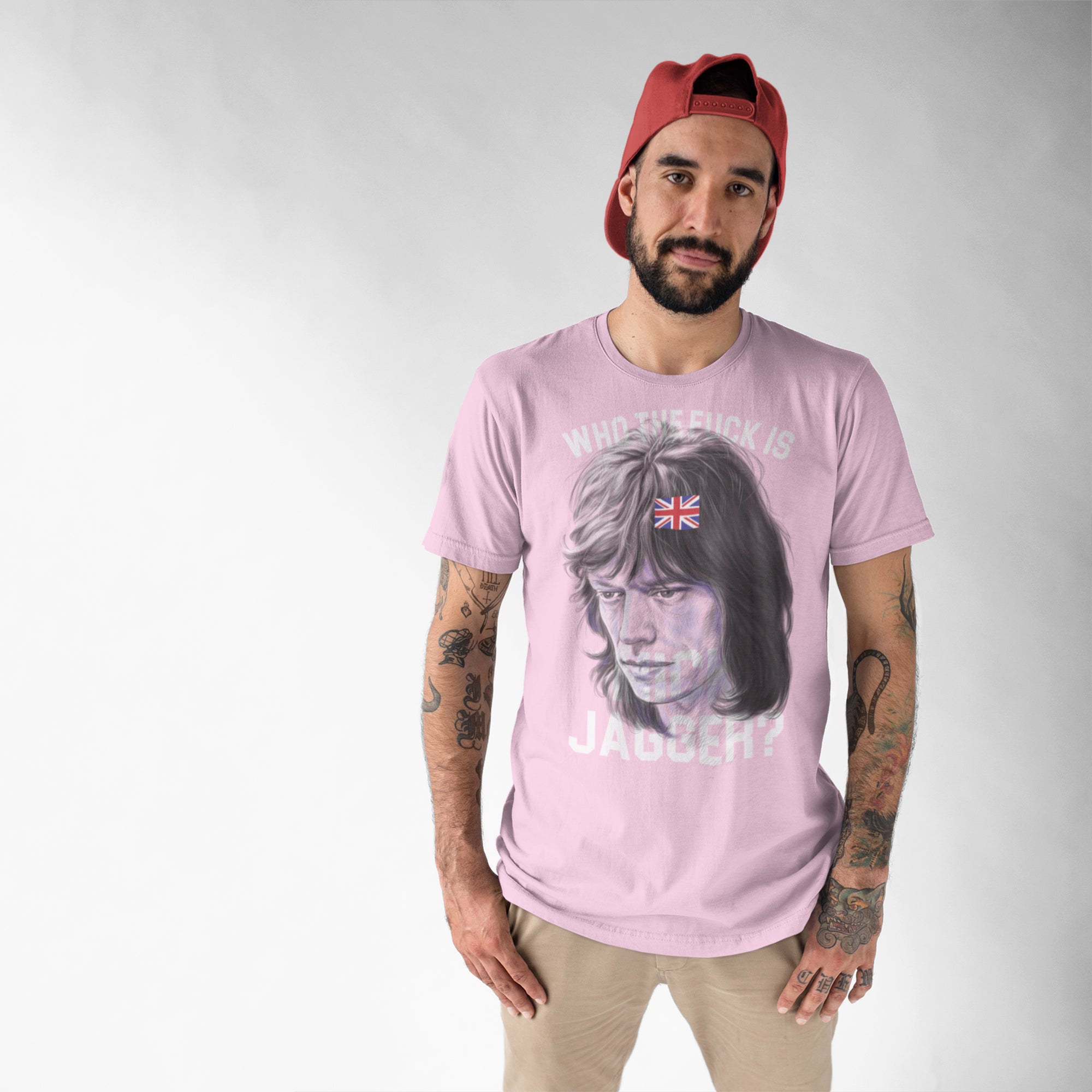 Mick Jagger Unisex T-Shirt - Detail Shot