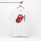 The Rolling Stones Classic Tee - Rock Your Style with Iconic Band Print - Side View