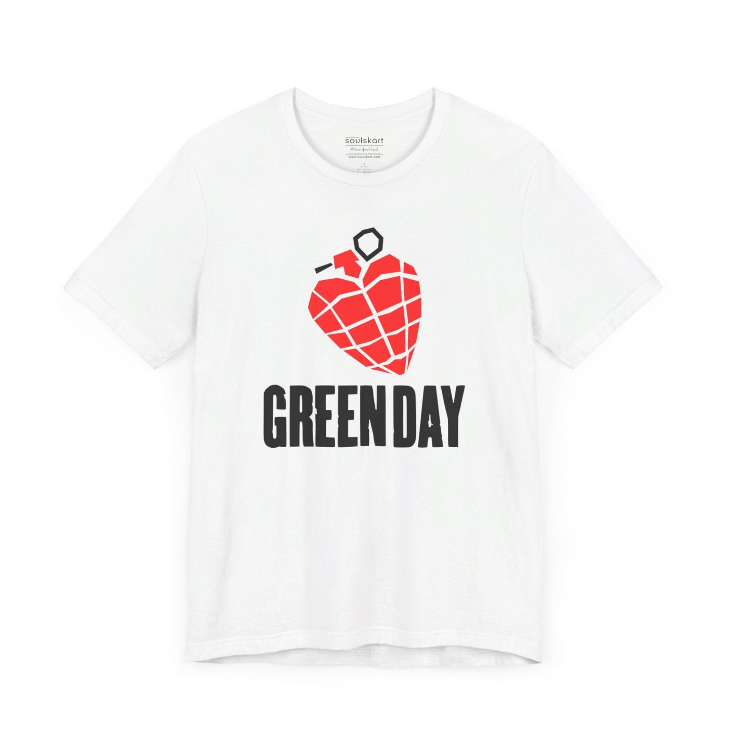 Green Day Fan Tee - Classic Unisex Music Band Shirt for True Rockers - Front View