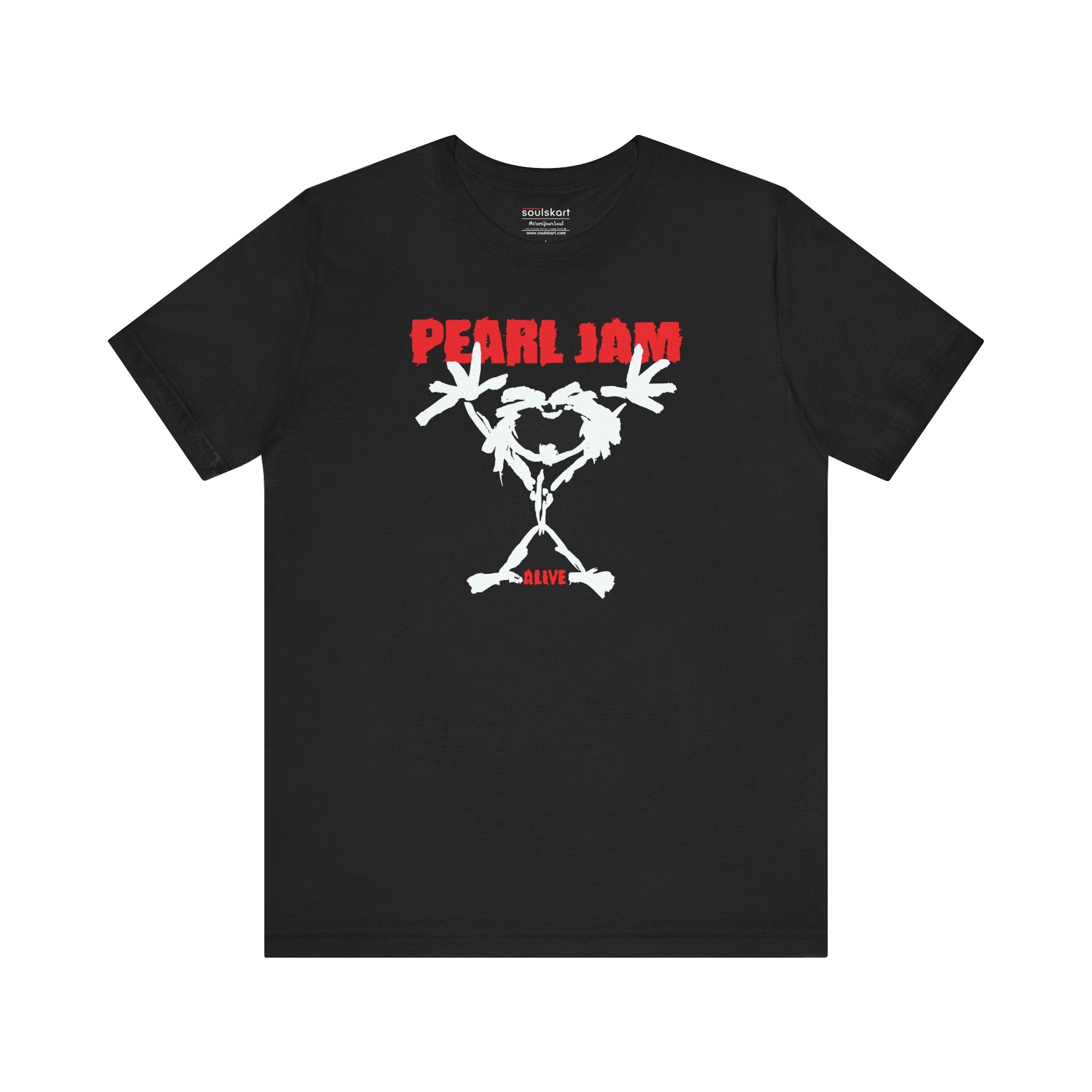 Pearl Jam Alive Tee - Unisex Rock Band T-Shirt for True Fans - Front View