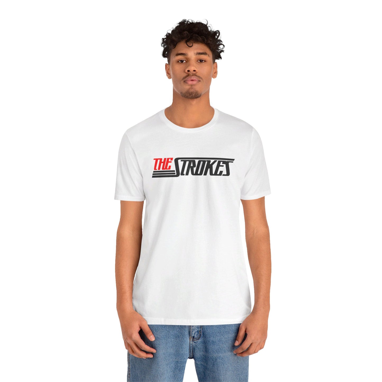 The Strokes Band Tee - Rock Your Style with Iconic Vibes | Unisex Music T-Shirt - Lifestyle Image