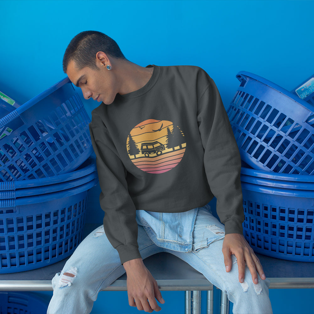 Silhouette Outdoor Unisex Sweatshirt — product photo 6