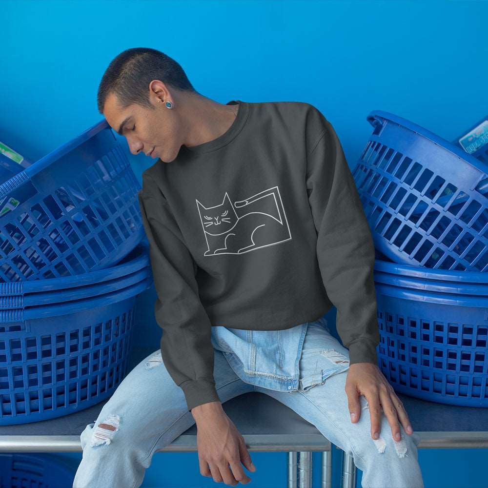 Lazy Cat Unisex Sweatshirt - Soulskart