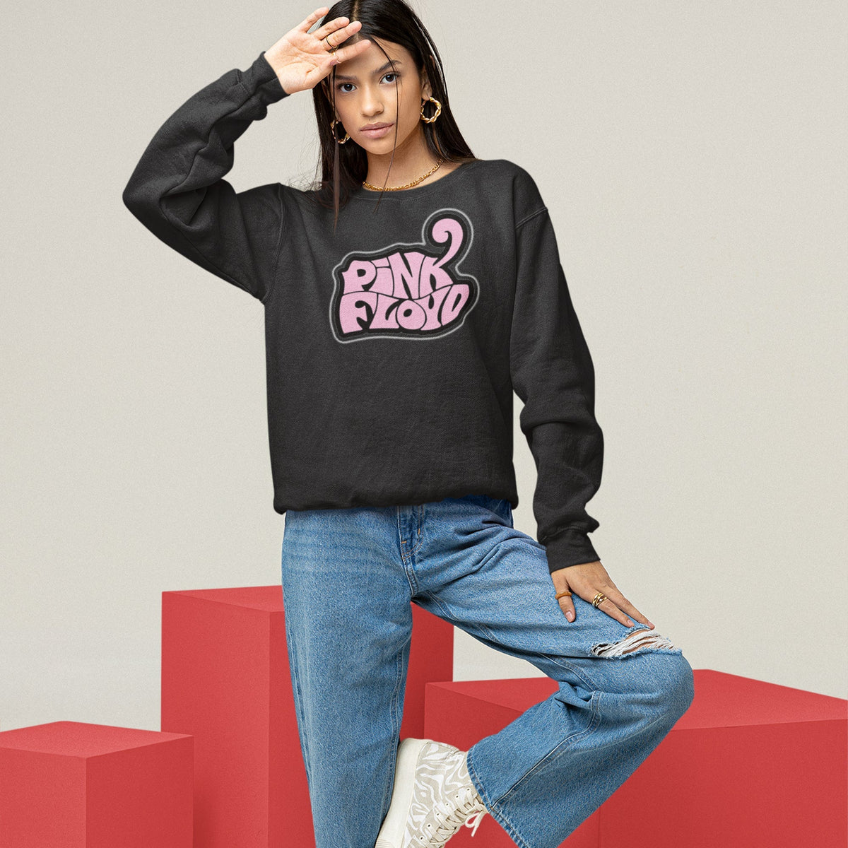 Pink Floyd Unisex Premium Sweatshirt — product photo 6
