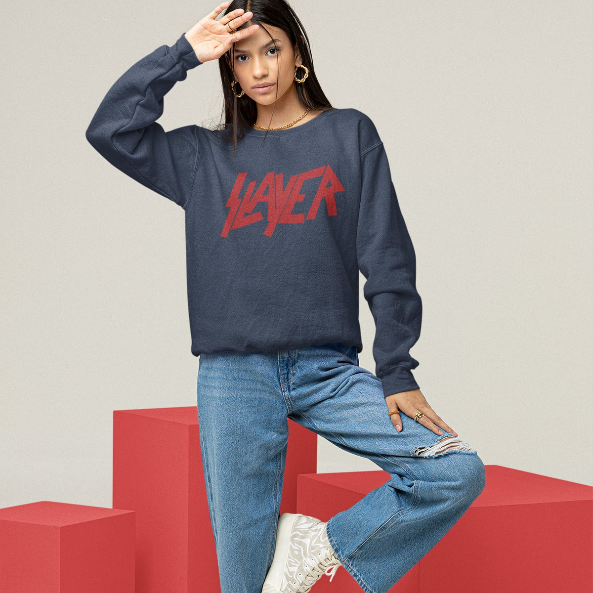 Slayer Unisex Premium Sweatshirt — product photo 7