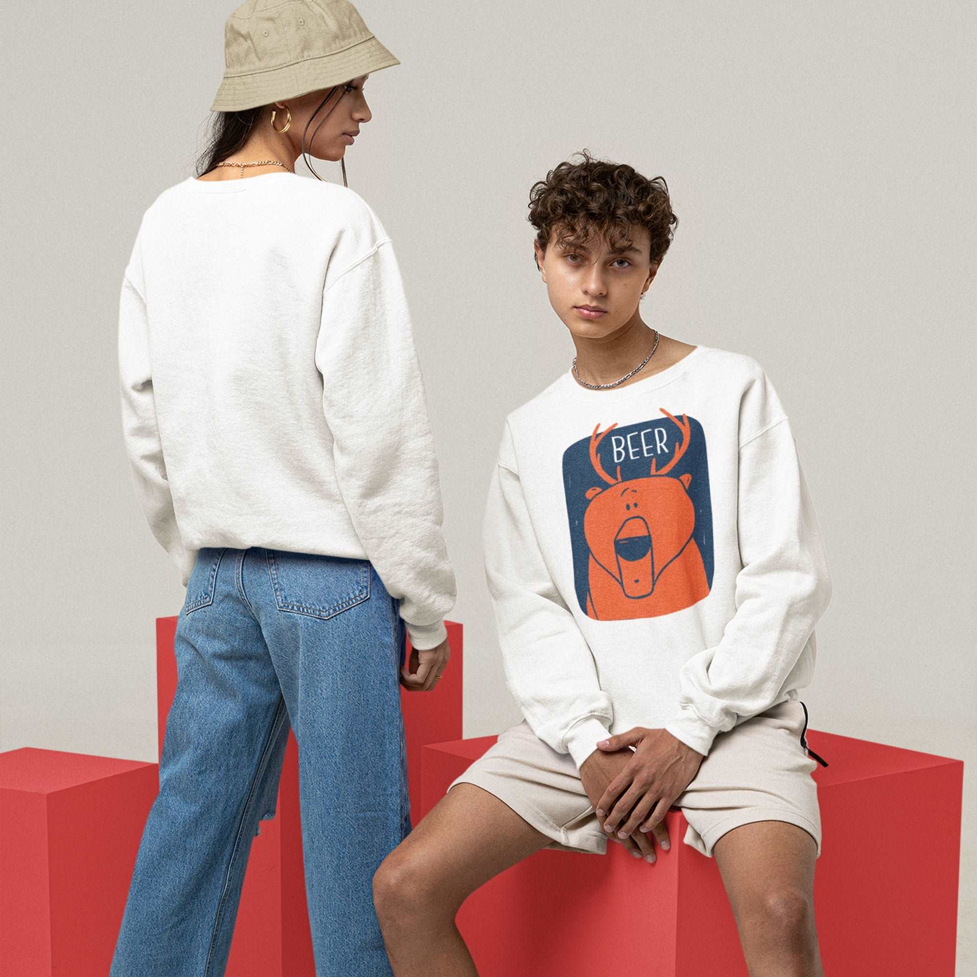 Beer Unisex Premium Sweatshirt