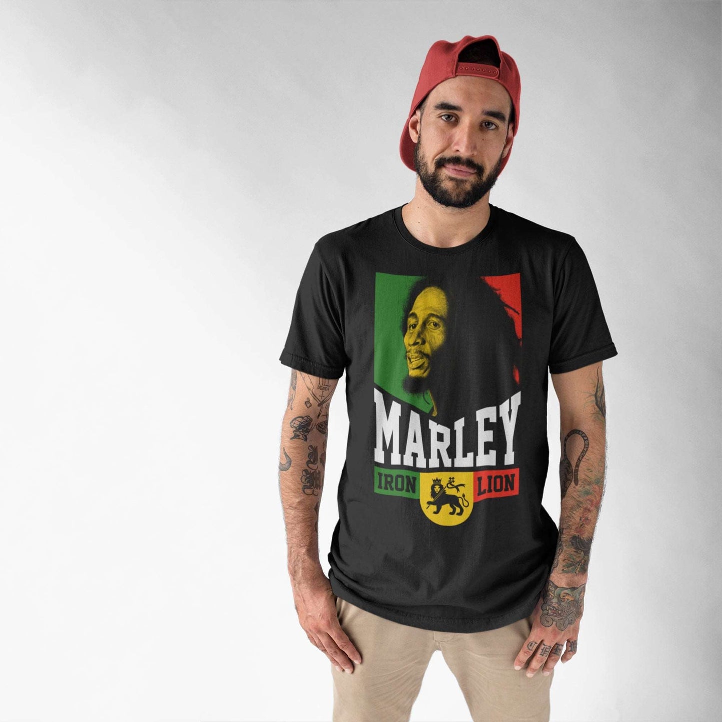 Bob Marley: Iron Lion Unisex T-Shirt