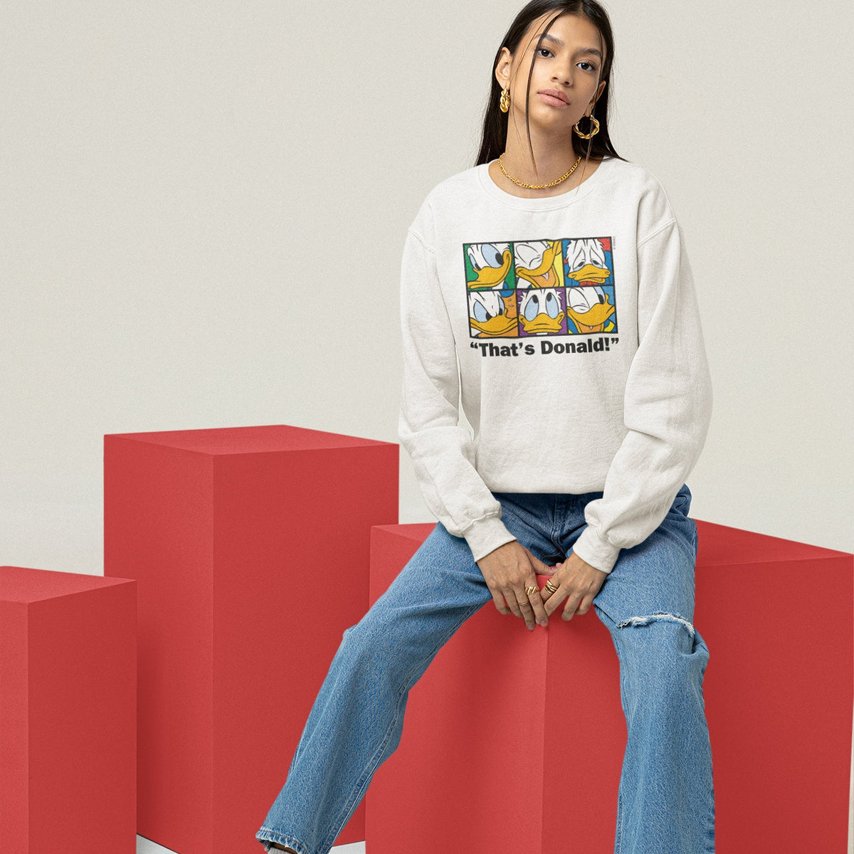 That's Donald! Unisex Premium Sweatshirt — product photo 7