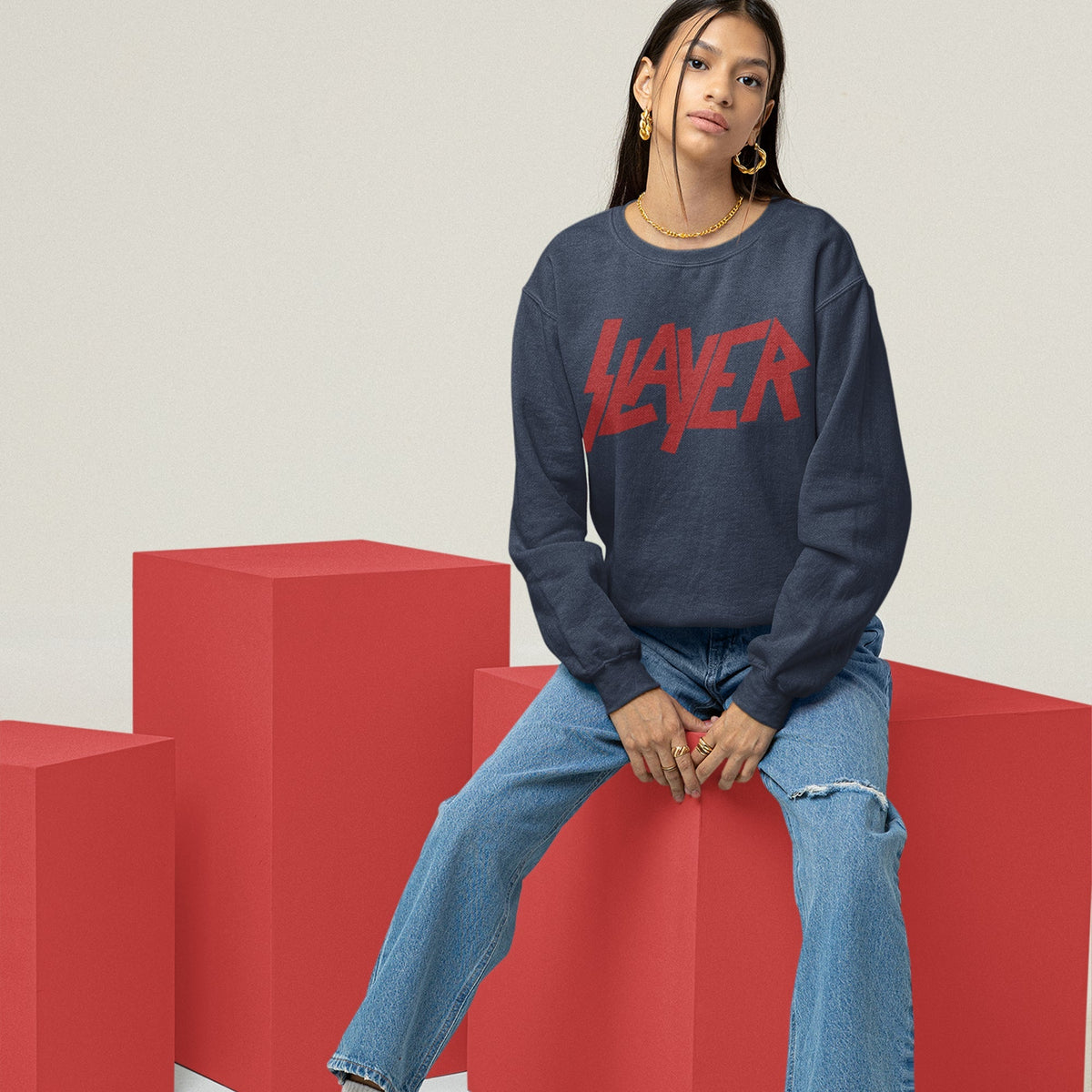 Slayer Unisex Premium Sweatshirt — product photo 8
