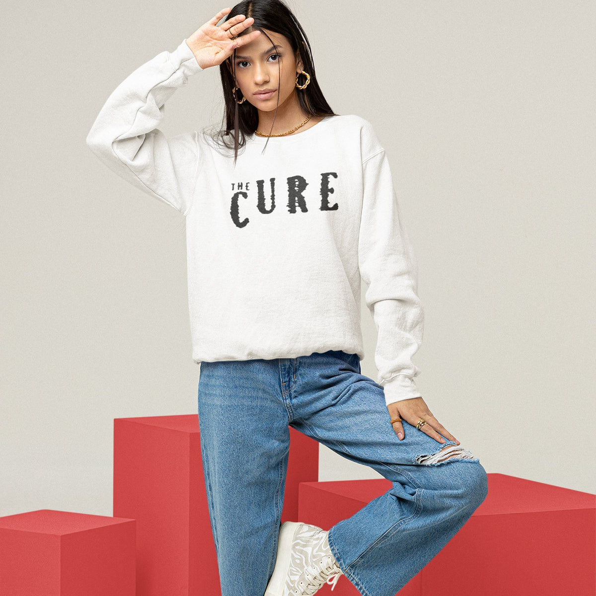 The Cure Wordmark Sweatshirt — product photo 8