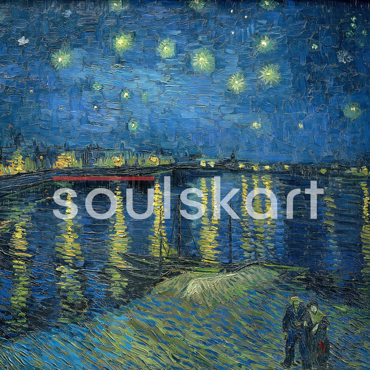 Vincent van Gogh Starry Night Over the Rhône Hoodie — product photo 3