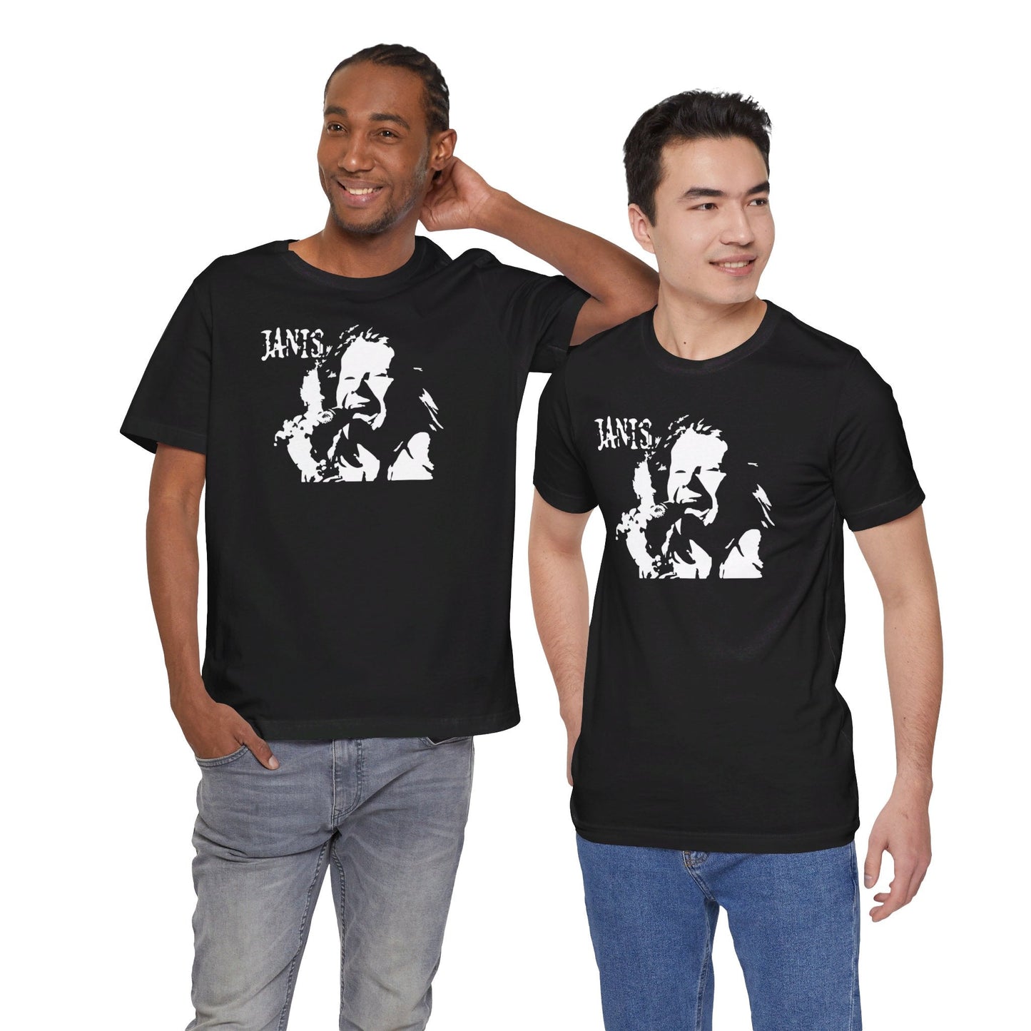 Janis Joplin Silhouette Tee - Unisex Music Icon Shirt | Soulskart - Product Image 23