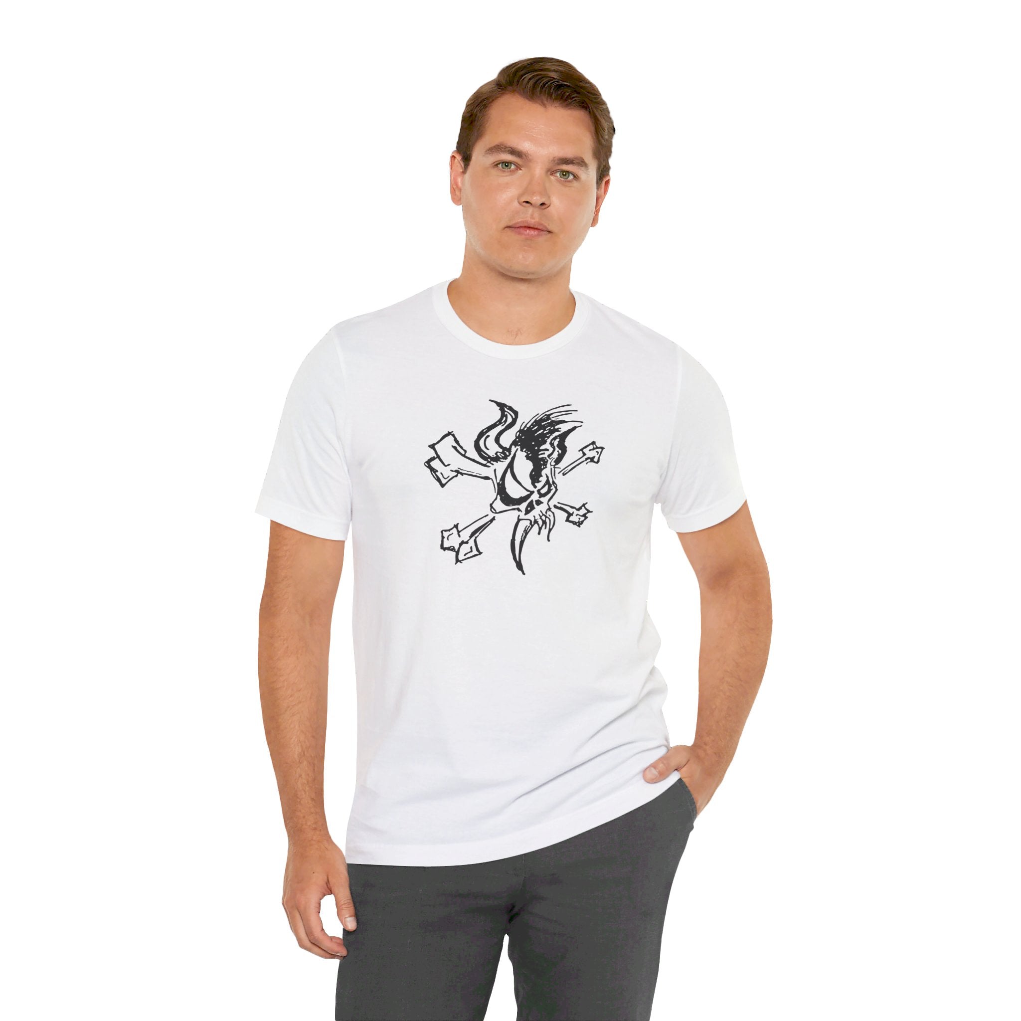 Metallica Rock On Tee - Unisex Music Band Shirt for True Metalheads - Close Up Detail