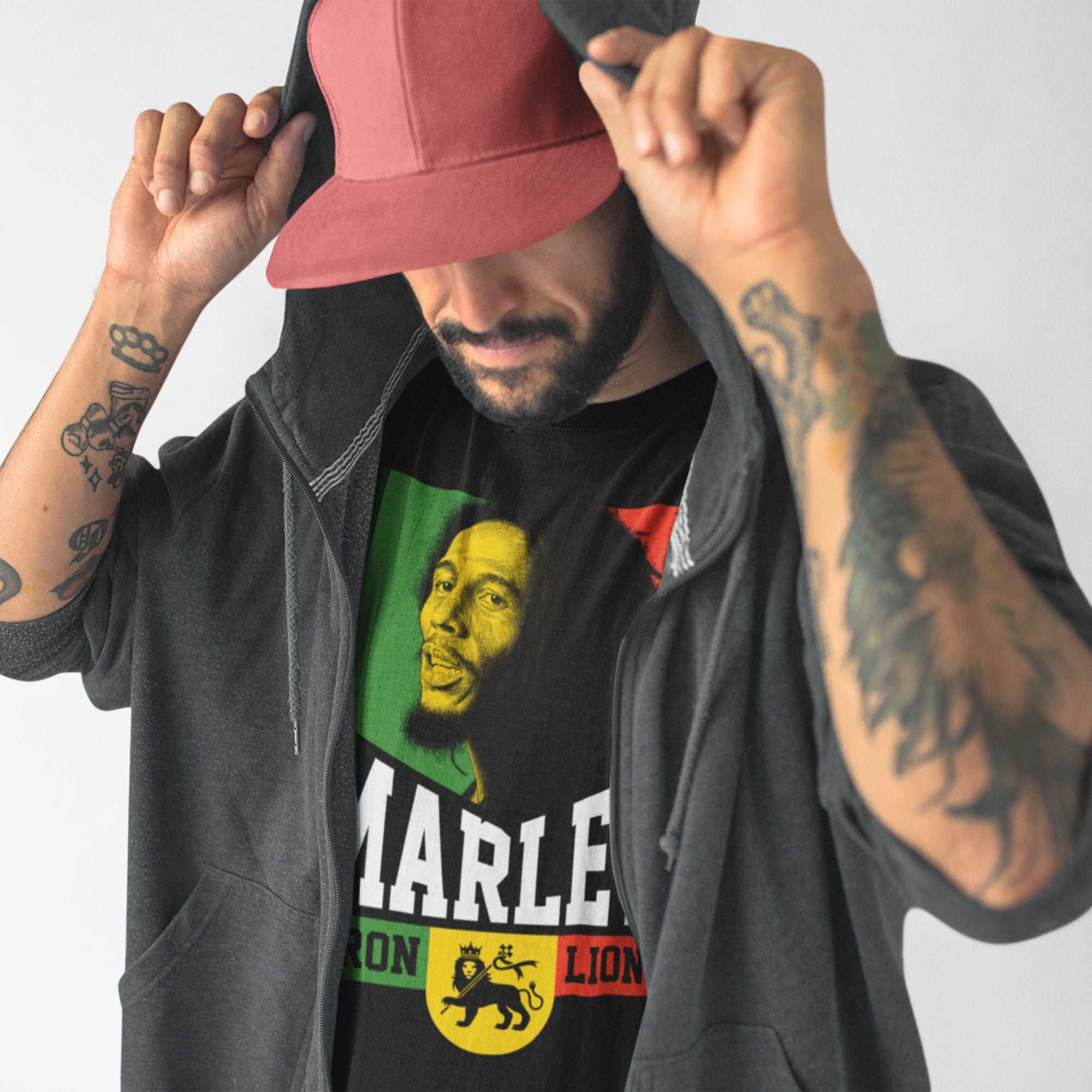 Bob Marley: Iron Lion Unisex T-Shirt