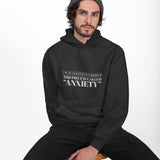 THIS PIECE IS CALLED "ANXIETY" Unisex Hoodie - Back View