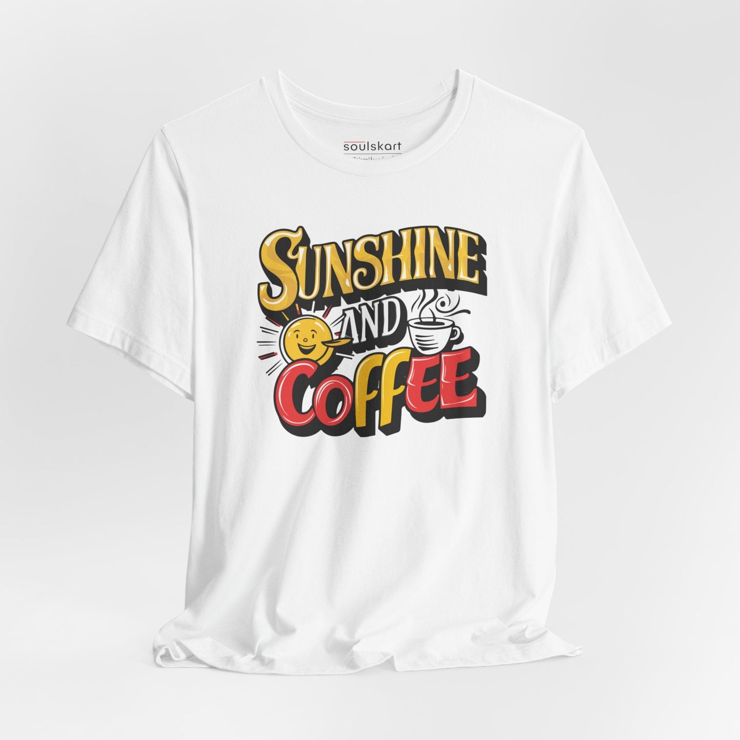 Sunshine & Coffee Unisex T-Shirt - Main Product Image