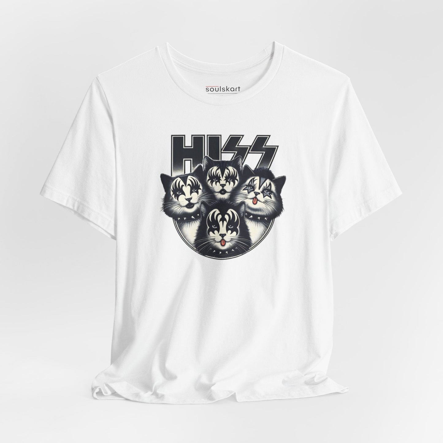 Cat Lovers "Hiss" T-Shirt - Rock Your Purrsonality! - Main Product Image