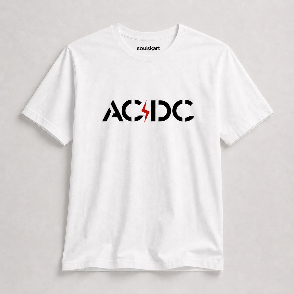 AC/DC Band Inspired Unisex T-Shirt — front view