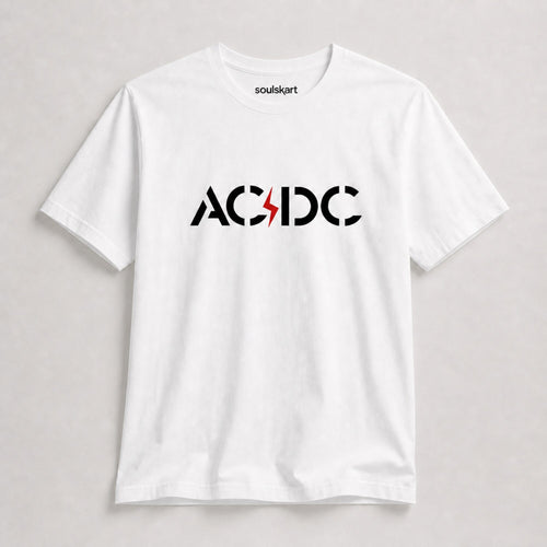 AC/DC Band Inspired Unisex T-Shirt — front view