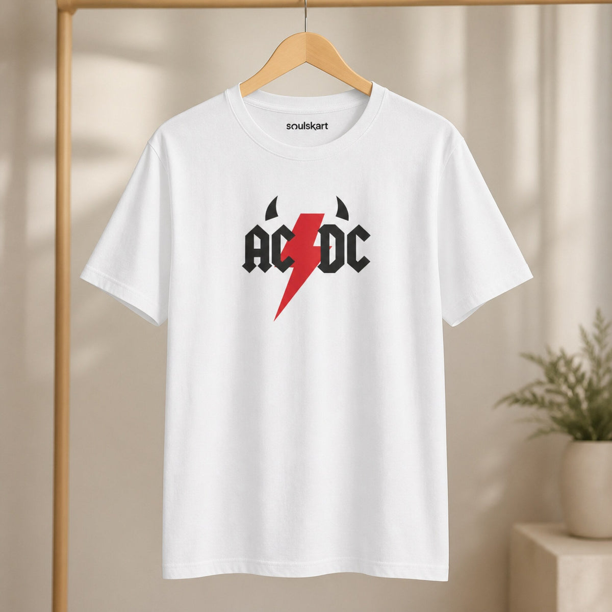 AC/DC Classic Rock Tee — on hanger