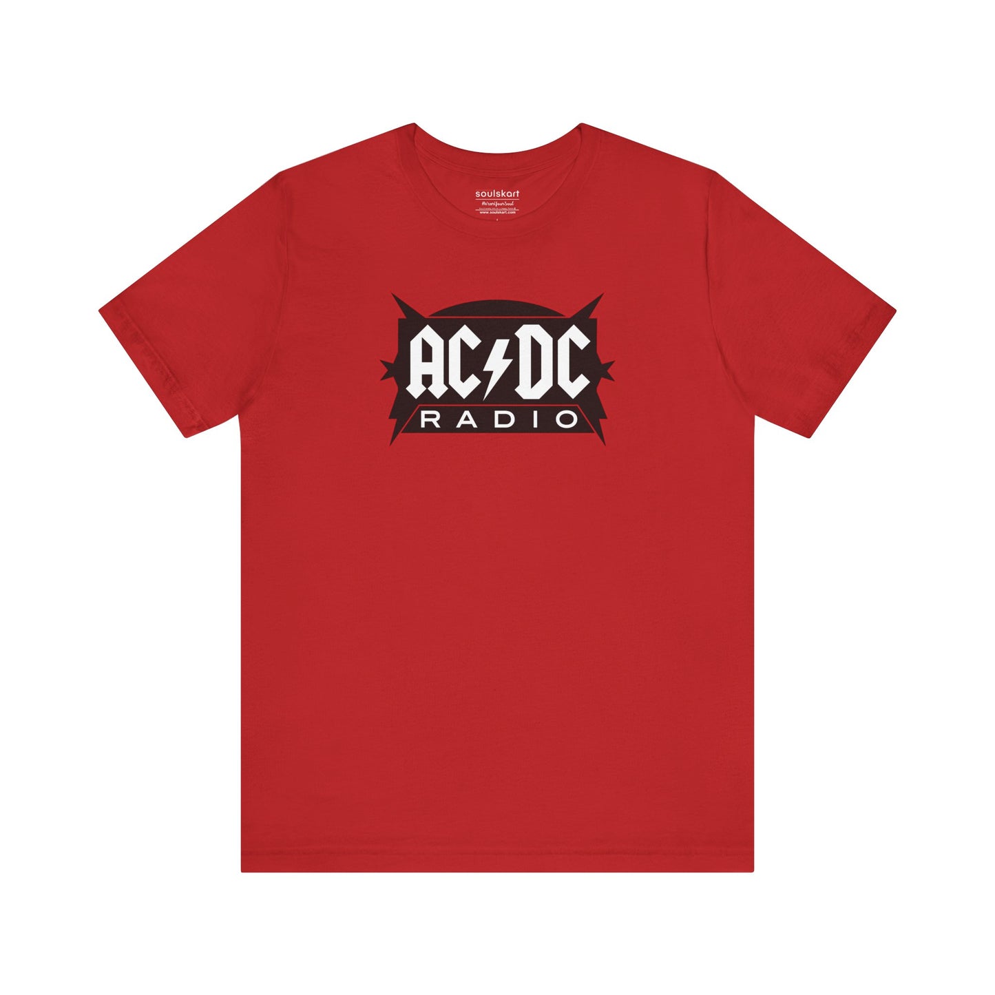 AC/DC Radio Tee — front view