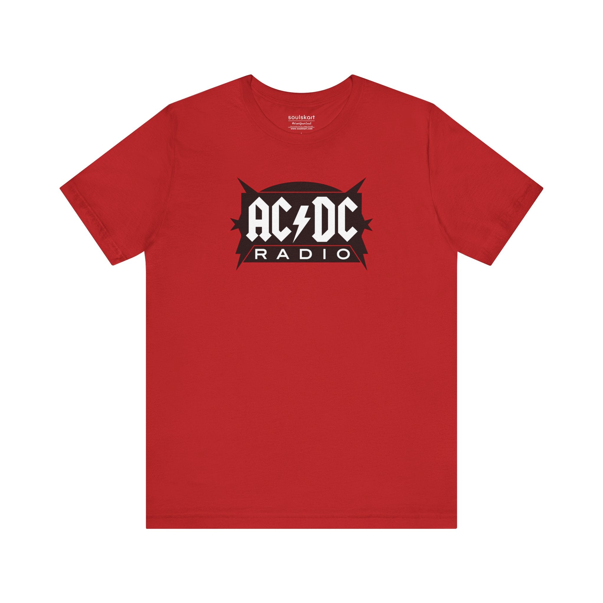 AC/DC Radio Tee — front view