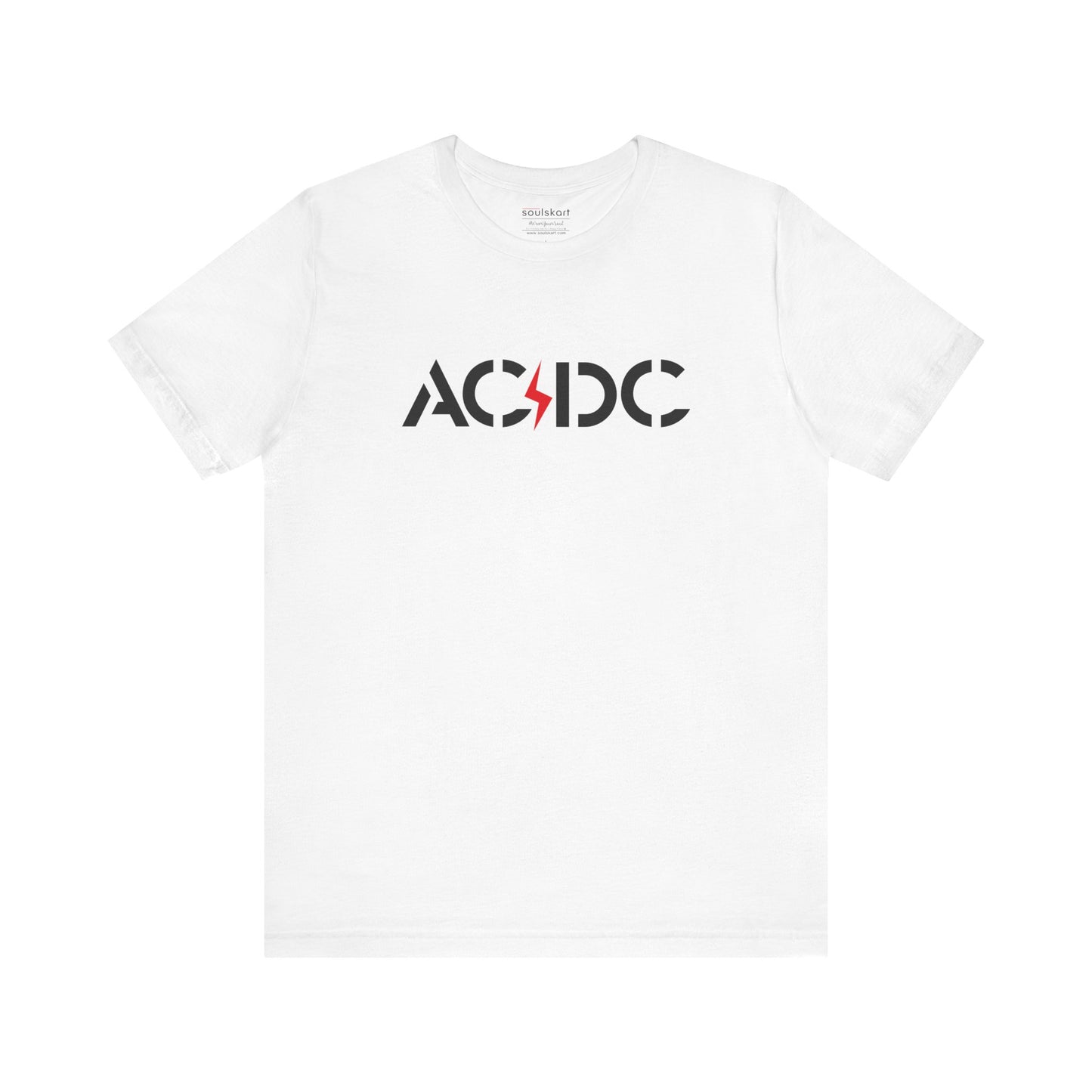AC/DC Rock On Tee — front view