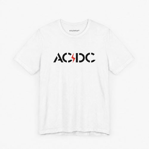AC/DC Rock On Tee — front view