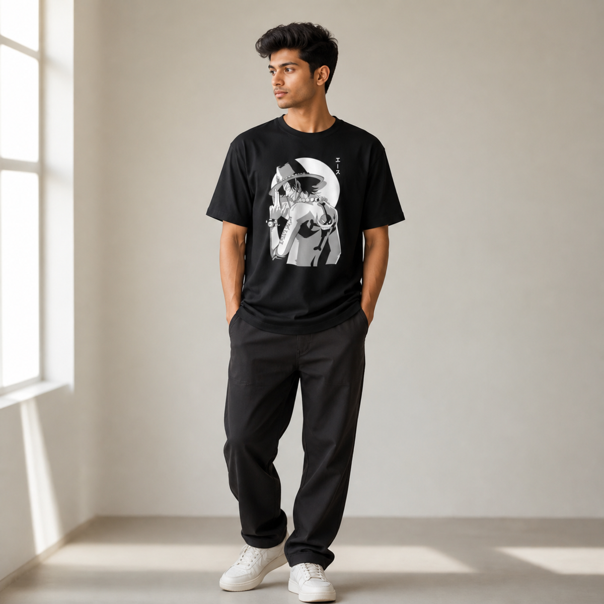 Ace of Style: One Piece Portgas D. Ace Unisex Tee