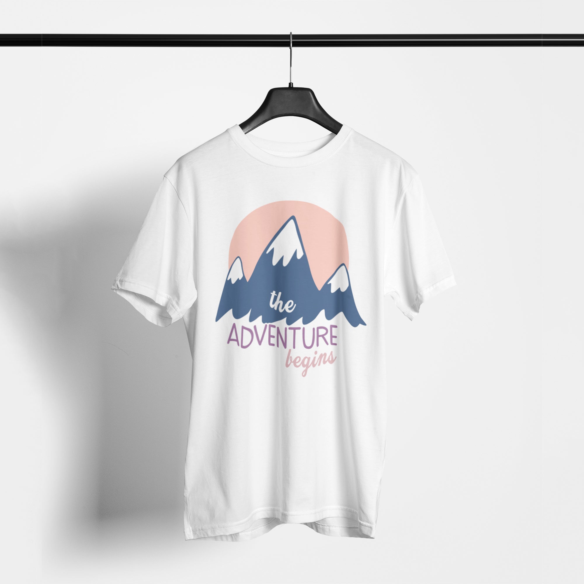 Adventure Begins Unisex T-Shirt - Main Product Image