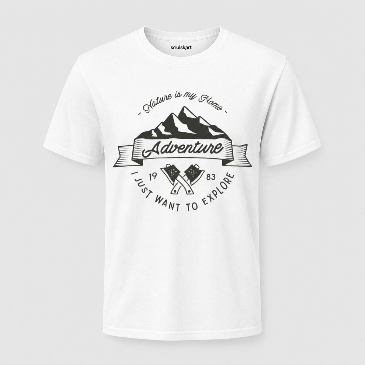 Adventure Unisex T-Shirt — front view