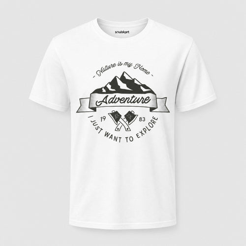Adventure Unisex T-Shirt — front view