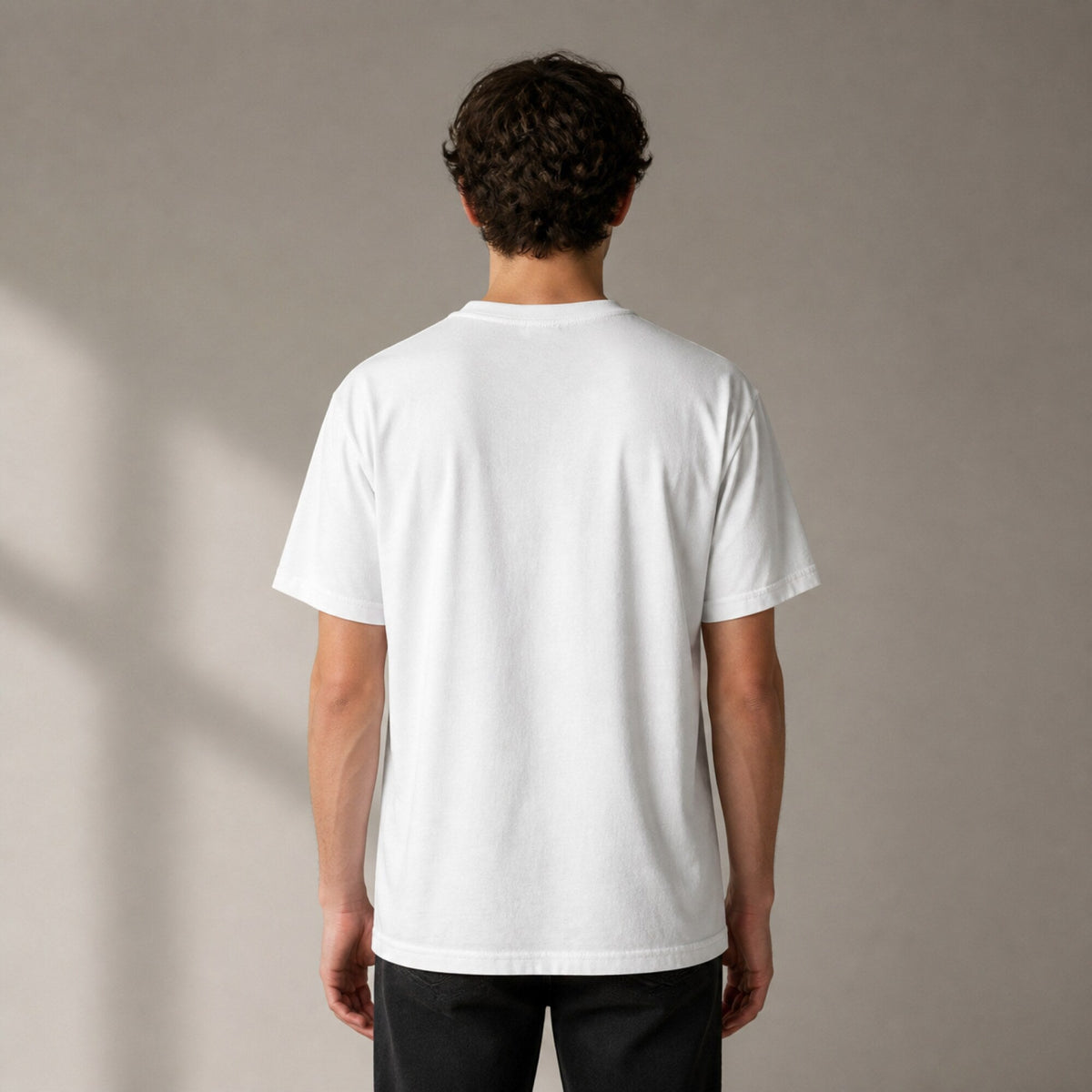 Adventure Unisex T-Shirt — worn on model, back