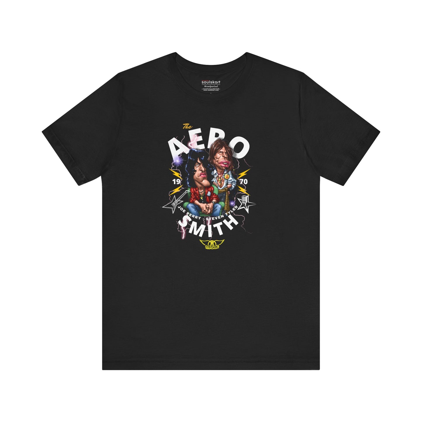 Aerosmith Band Graphic T-Shirt — front view