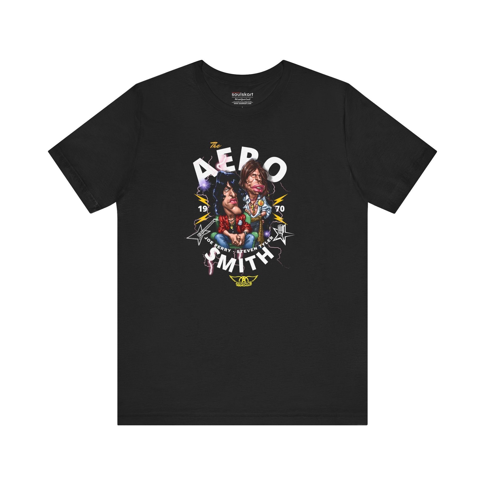 Aerosmith Band Graphic T-Shirt — front view