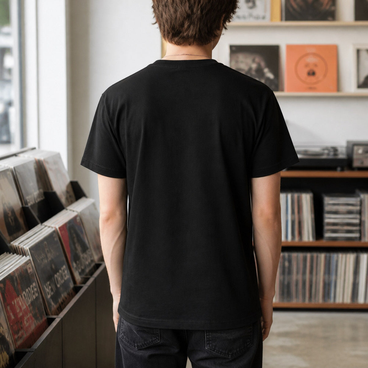 Aerosmith Band Graphic T-Shirt — worn on model, back