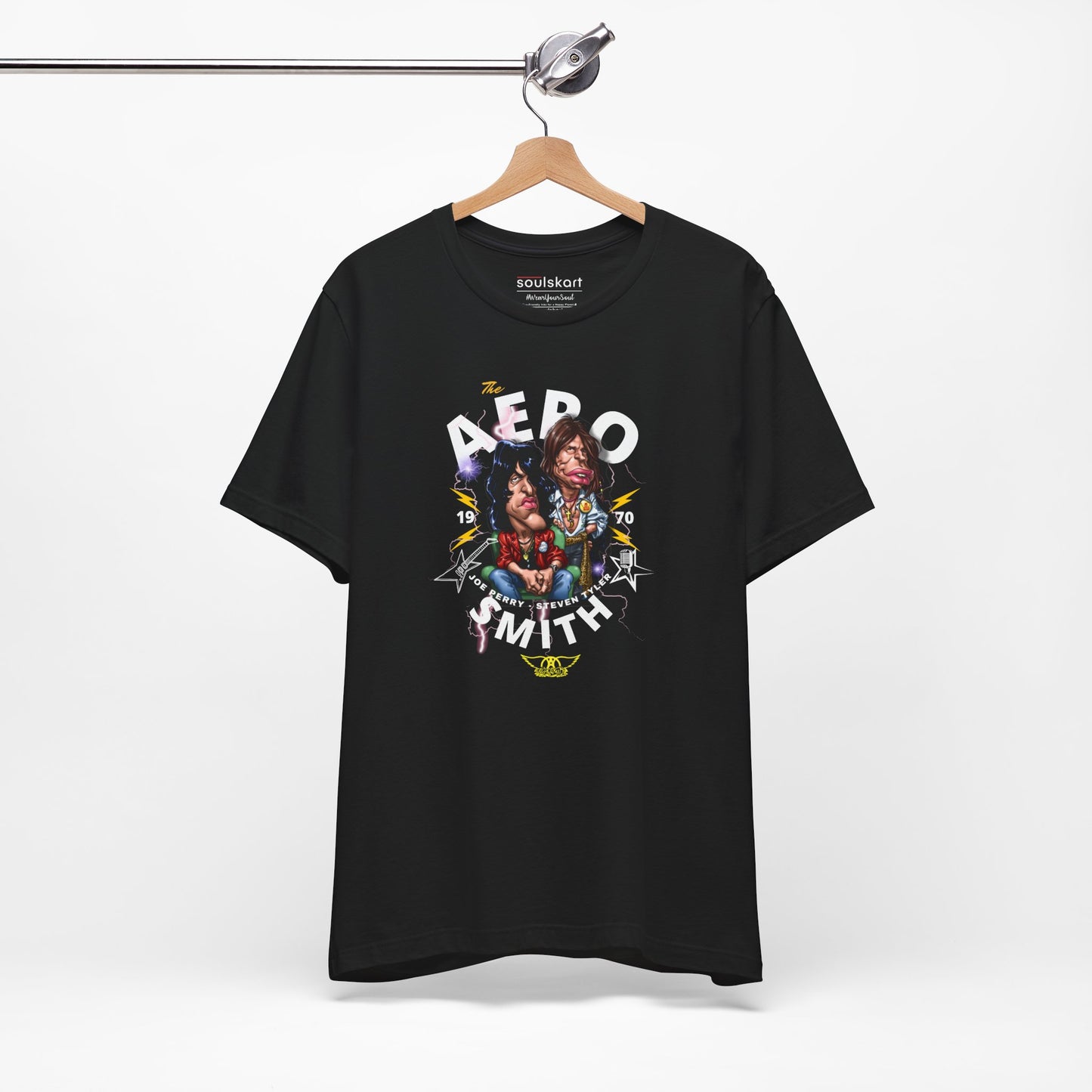 Aerosmith Band Graphic T-Shirt — side view