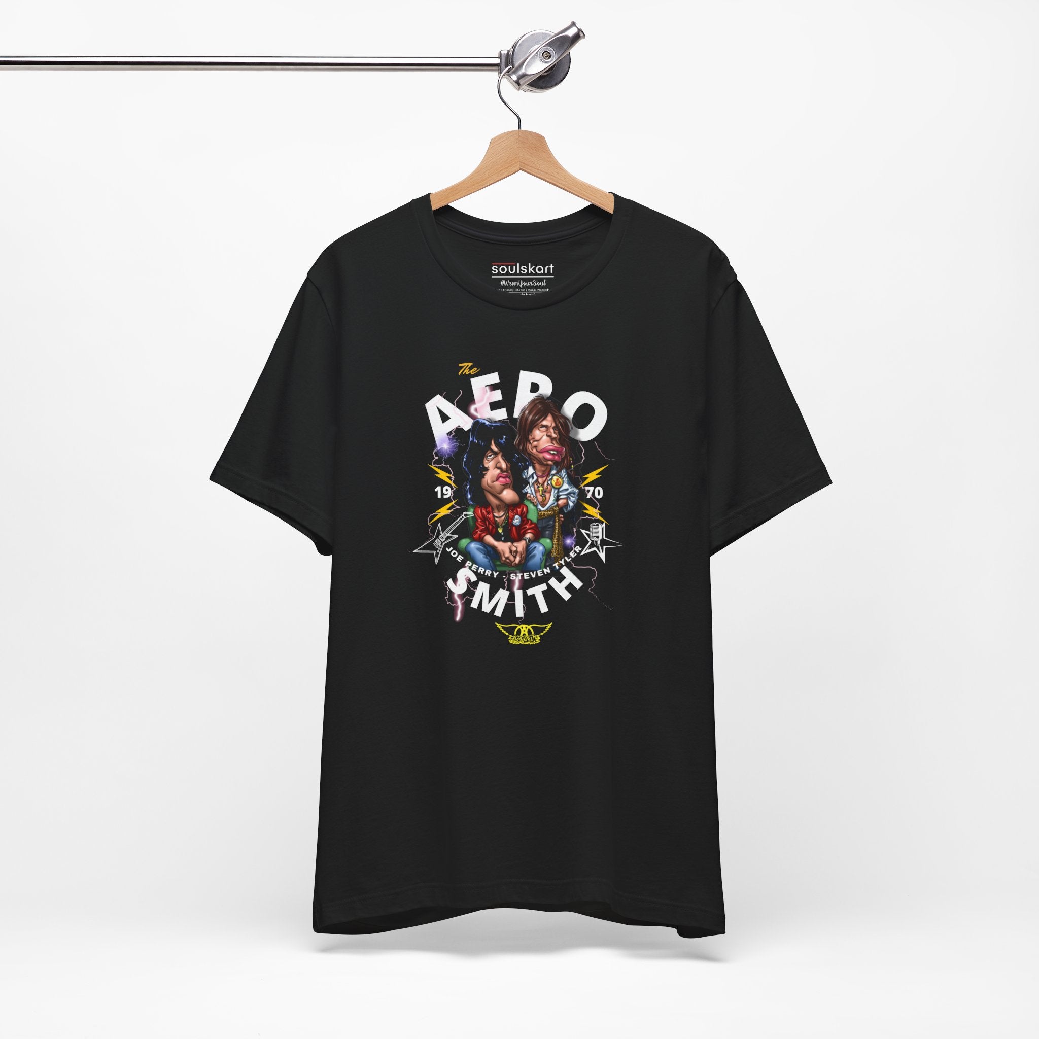 Aerosmith Band Graphic T-Shirt — side view