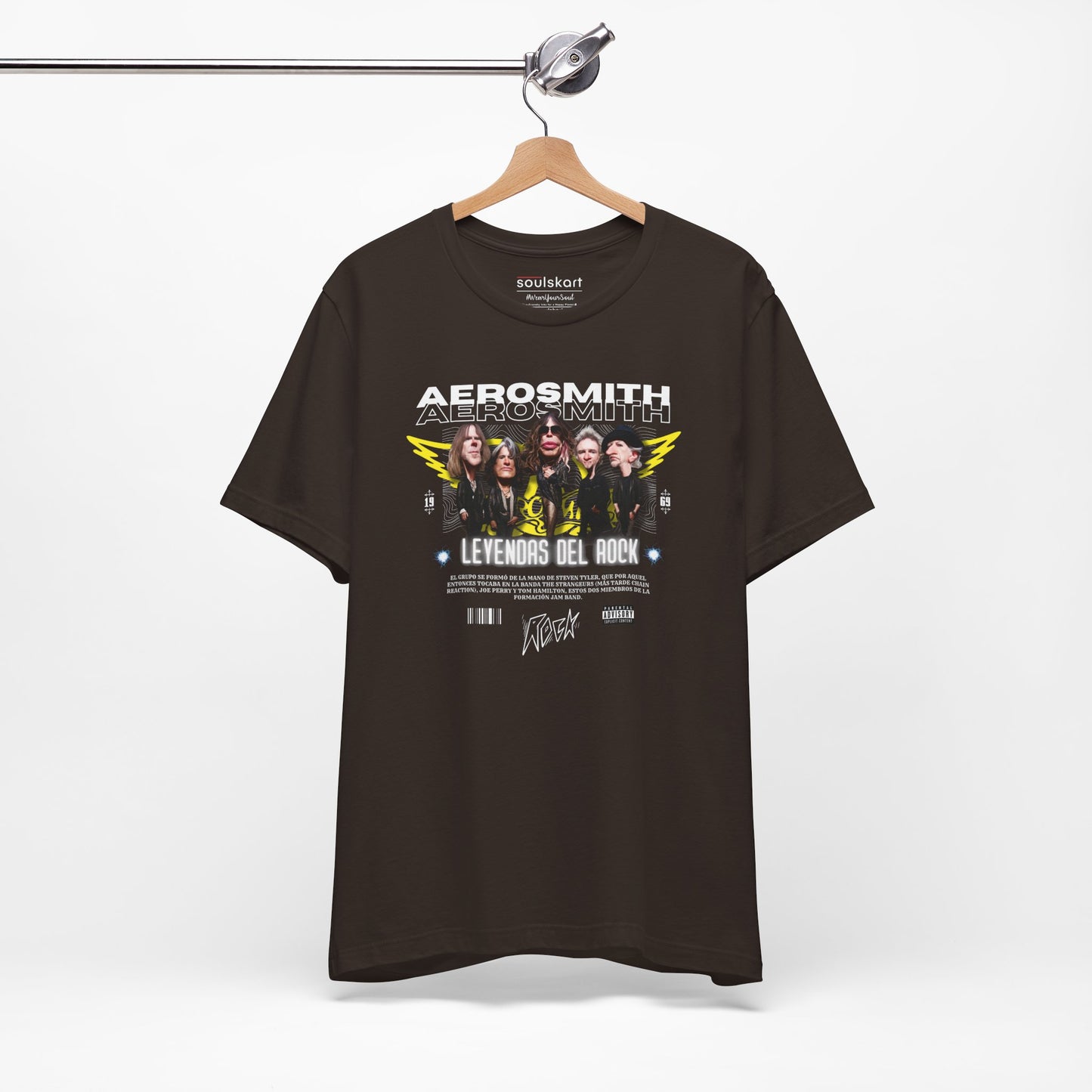 Aerosmith Band Printed T-Shirt — side view