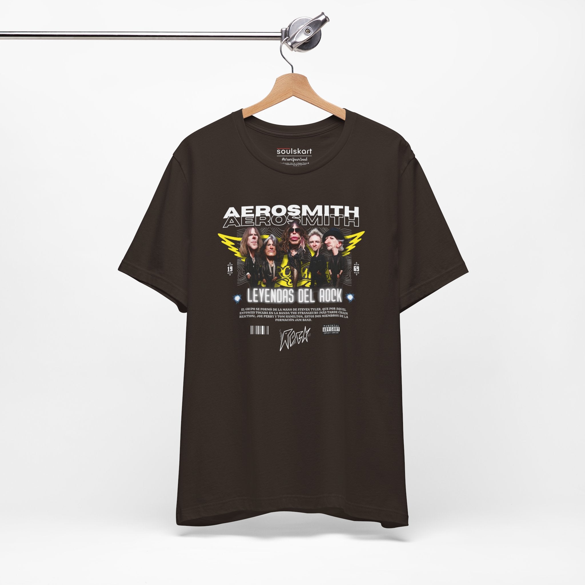 Aerosmith Band Printed T-Shirt — side view