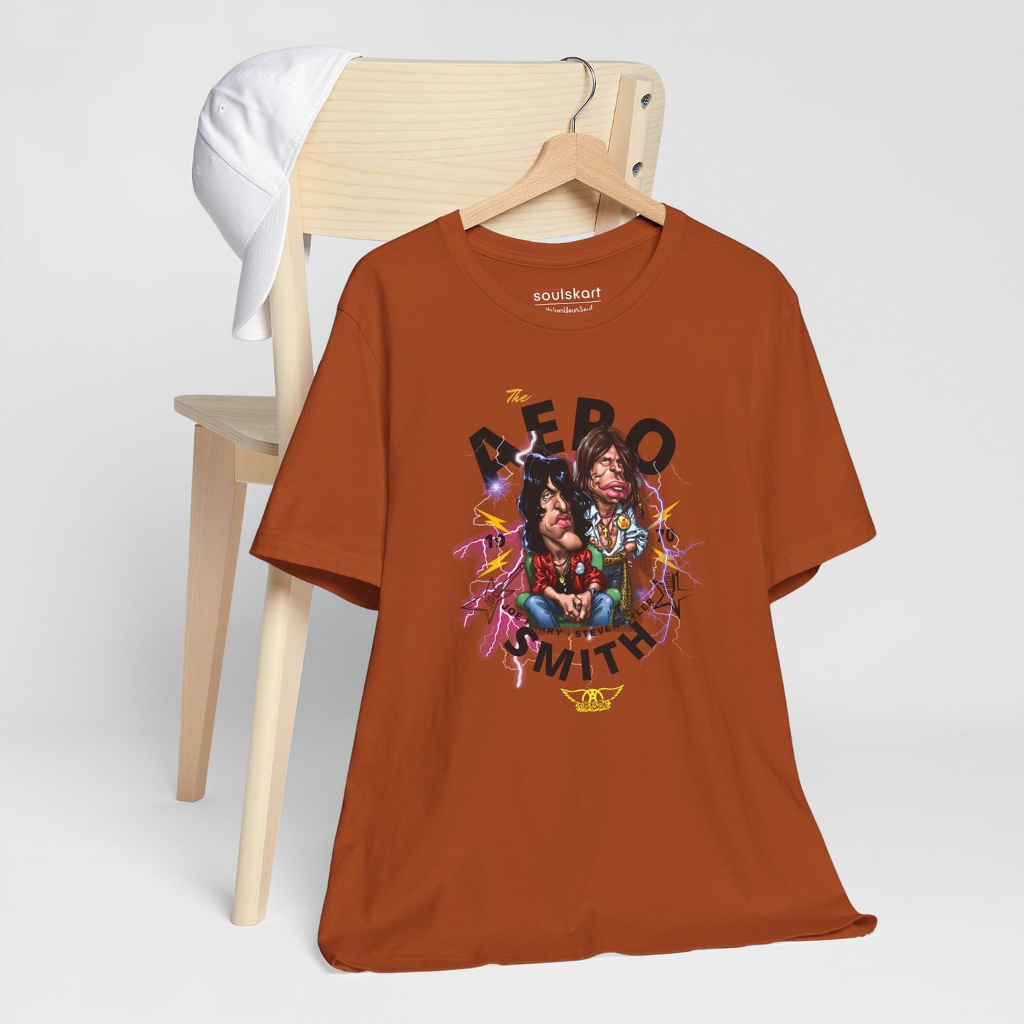 Aerosmith Dream On Tee — detail shot