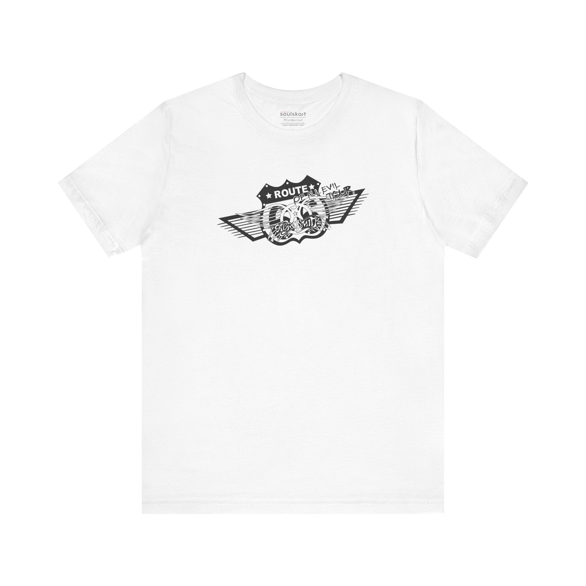 AEROSMITH Route of All Evil Tour Tee — front view