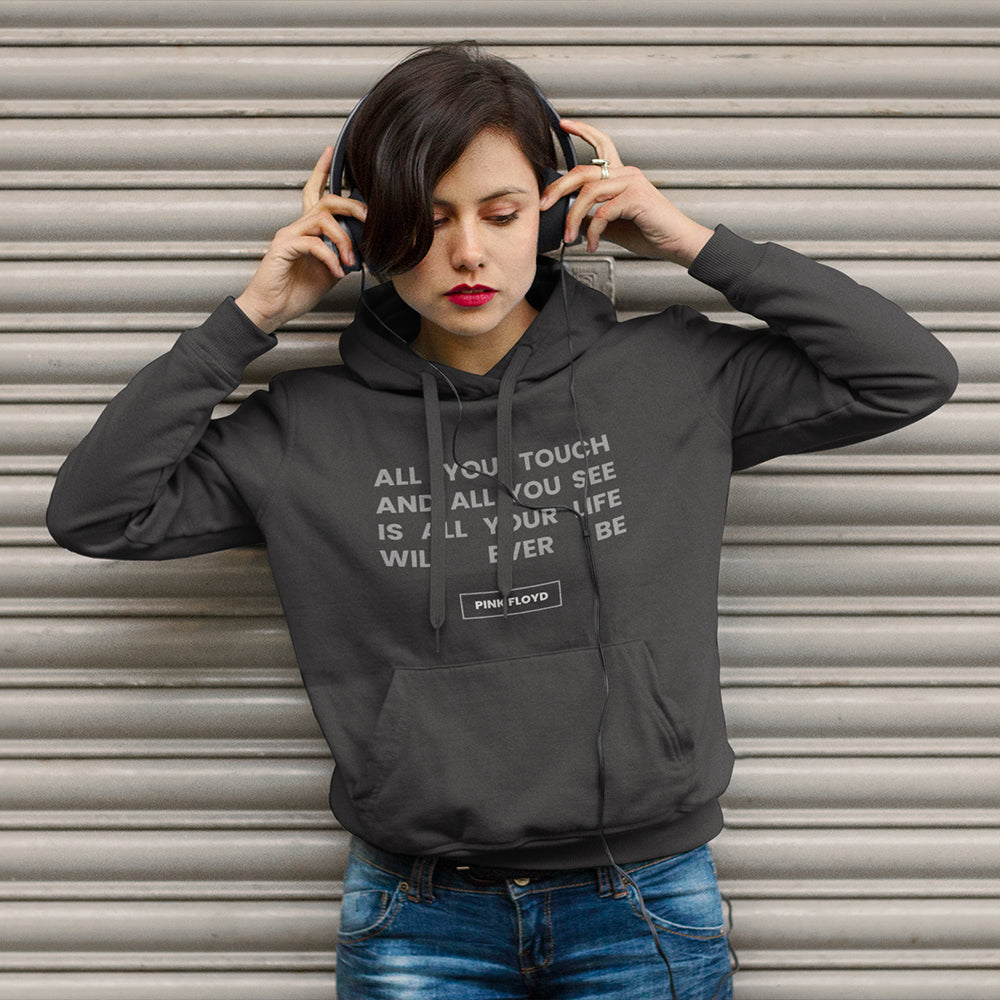 Pink Floyd Breathe(In the air) Unisex Black Hoodie — product photo 3