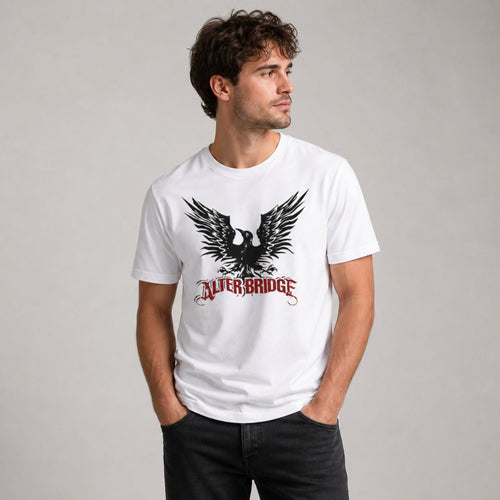 Alter Bridge Unisex T-Shirt — worn on model, front