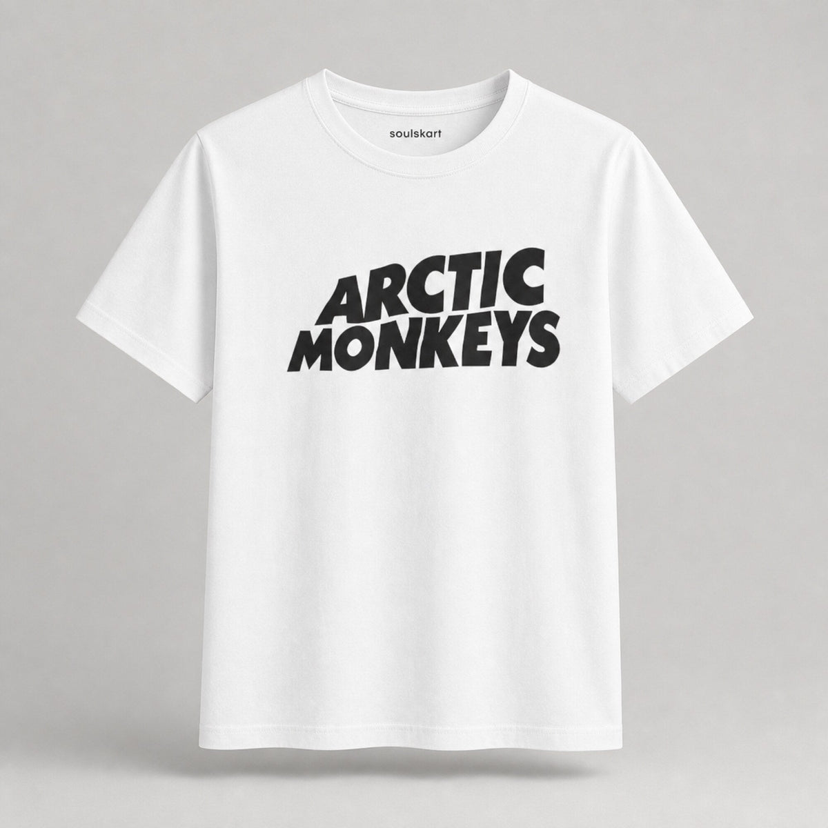 Arctic Monkeys Retro Wordmark Tee — front view