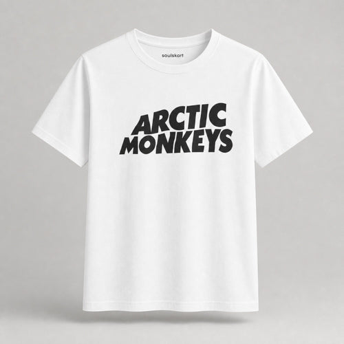 Arctic Monkeys Retro Wordmark Tee — front view