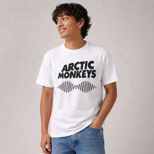 Arctic Monkeys Band Tee - Rock Your Style — worn on model, front