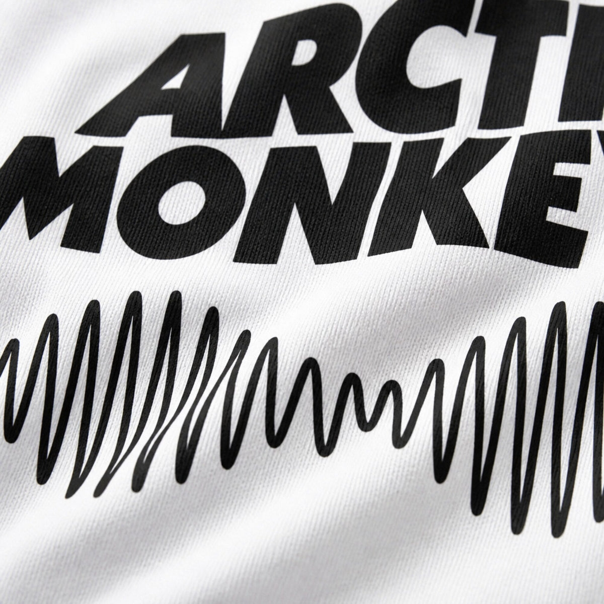 Arctic Monkeys Band Tee - Rock Your Style — print detail close-up