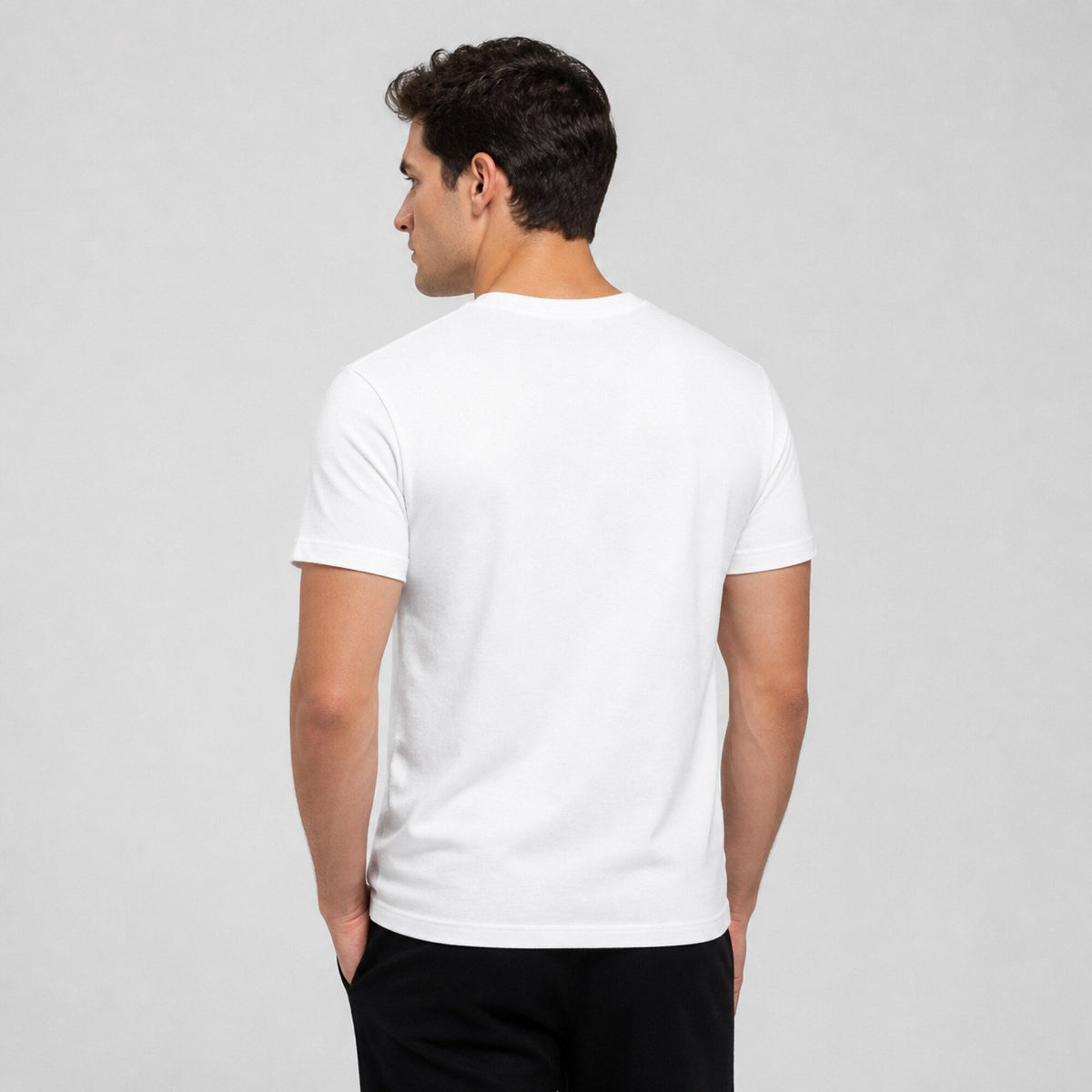 Arctic Monkeys Band Tee - Indie Rock Lovers — worn on model, back