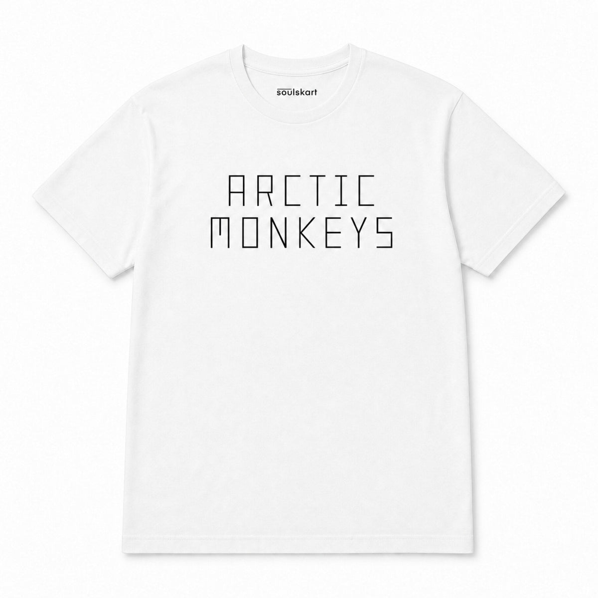 Arctic Monkeys Inspired Soft Print Tee — front view